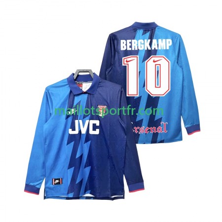 Maillot de Foot Arsenal Bergkamp 10 1995 Retro Exterieur 1996 ML